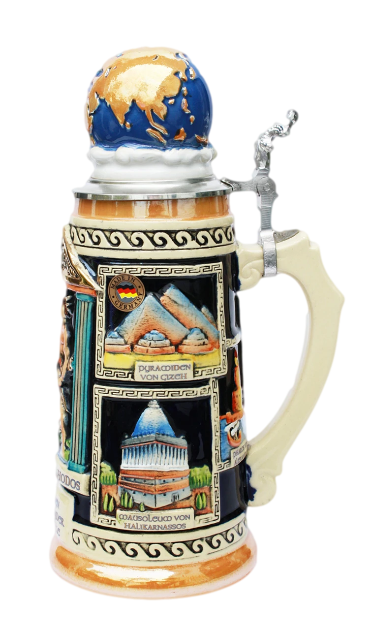 Seven Wonders Of The Ancient World Beer Stein 2 Seven Wonders Of The Ancient World Beer Stein - Image 2