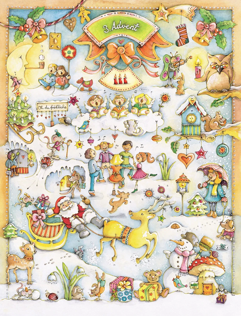 Advent Candle Wheel Extra Large German Advent Calendar 1 Advent Candle Wheel Extra Large German Advent Calendar