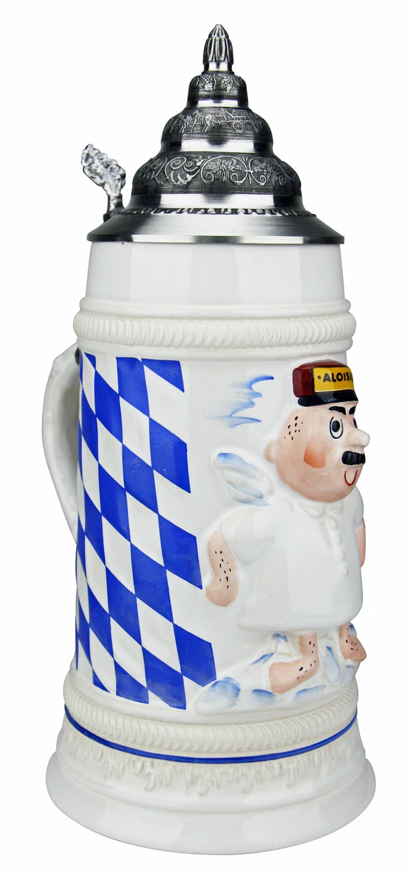 Aloisius The Bavarian Angel German Beer Stein 3 Aloisius The Bavarian Angel German Beer Stein - Image 3