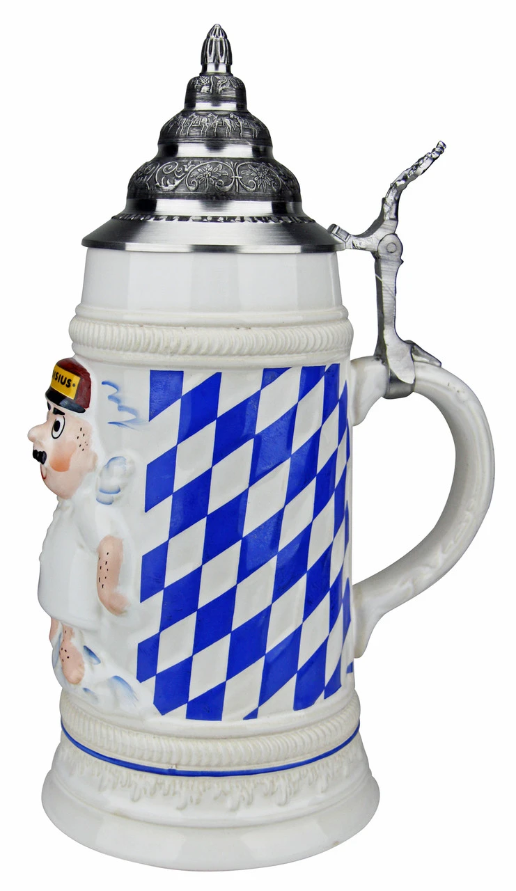 Aloisius The Bavarian Angel German Beer Stein 5 Aloisius The Bavarian Angel German Beer Stein - Image 5