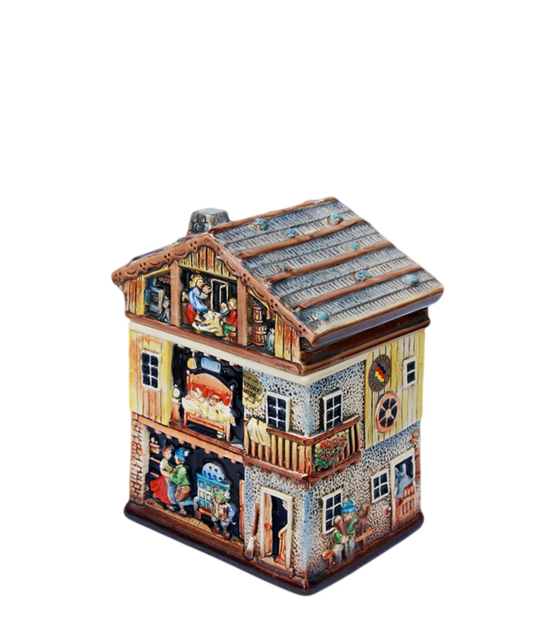 Alpine House 3D Beer Stein | 1 Liter 1 Alpine House 3D Beer Stein | 1 Liter