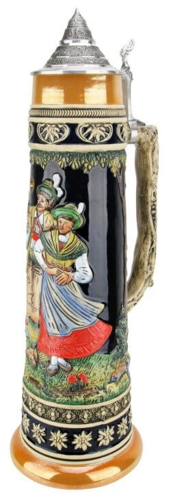5 Liter Alpine Dance Beer Stein -Zimmermann Shop Alpine Dance 5 Liter Beer Stein K300DE5 RA SM 58724.1478994004