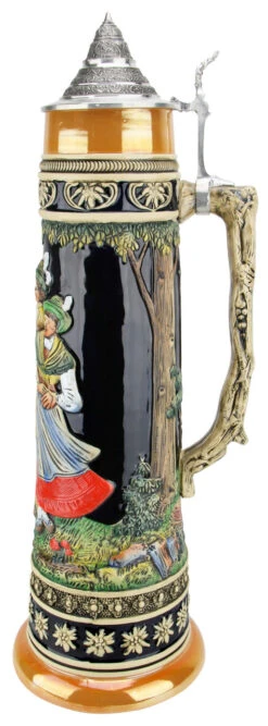 5 Liter Alpine Dance Beer Stein -Zimmermann Shop Alpine Dance 5 Liter Beer Stein K300DE5 RS SM 77975.1478994004