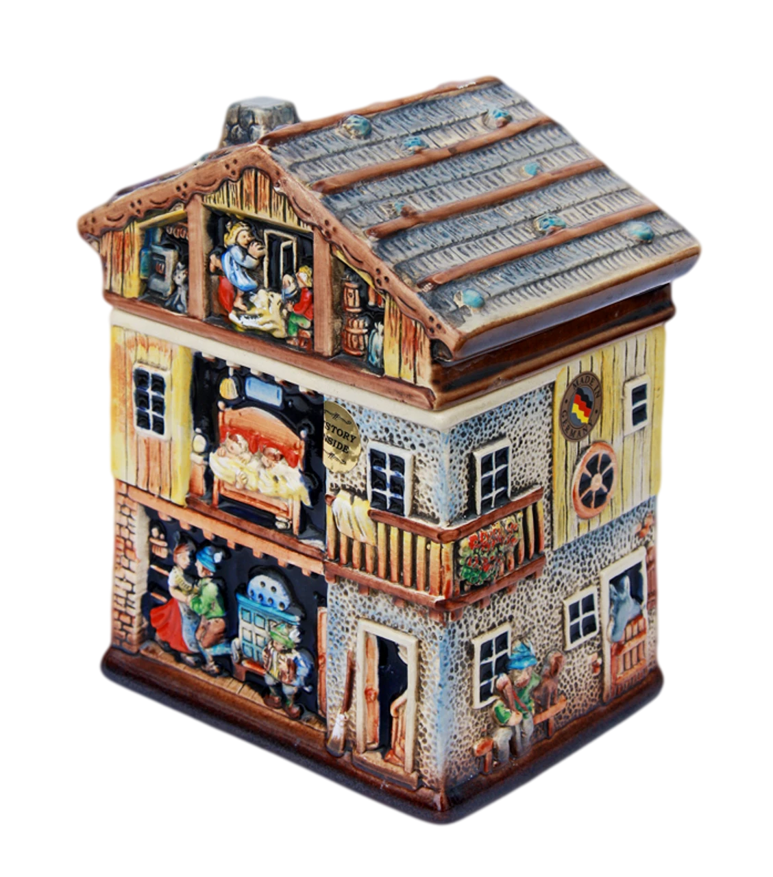 Alpine House 3D Beer Stein | 2 Liter 1 Alpine House 3D Beer Stein | 2 Liter