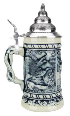 Alpine Wildlife Antique Style Beer Stein 7 Alpine Wildlife Antique Style Beer Stein -Zimmermann Shop Alpine Wildlife Antique Style Beer Stein K320 2SG LS SM 50599.1548786530