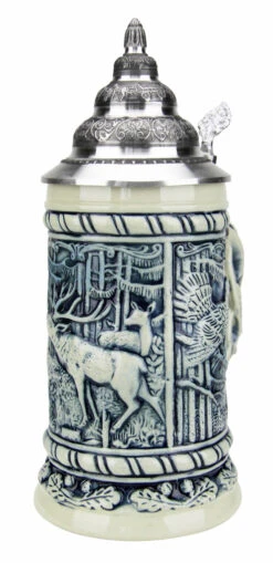 Alpine Wildlife Antique Style Beer Stein 9 Alpine Wildlife Antique Style Beer Stein -Zimmermann Shop Alpine Wildlife Antique Style Beer Stein K320 2SG RA SM 54532.1548786530