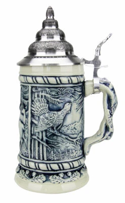 Alpine Wildlife Antique Style Beer Stein 8 Alpine Wildlife Antique Style Beer Stein -Zimmermann Shop Alpine Wildlife Antique Style Beer Stein K320 2SG RS SM 05478.1548786530