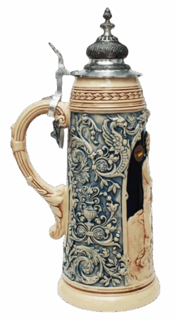 King Limitaet 2012 | Apollo Antique Style Beer Stein -Zimmermann Shop Apollo Limitat 2012 Beer Stein Cobalt K2042E LS SM 86637.1395849234