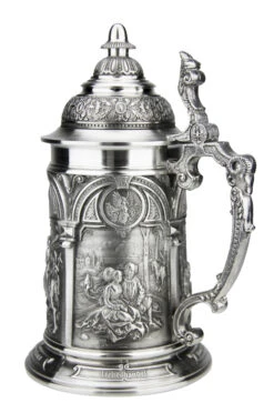 Artist Albrecht Duerer Pewter Beer Stein -Zimmermann Shop Artist Albrecht Duerer Pewter Beer Stein AS60105 Handle SM 23535.1510302505