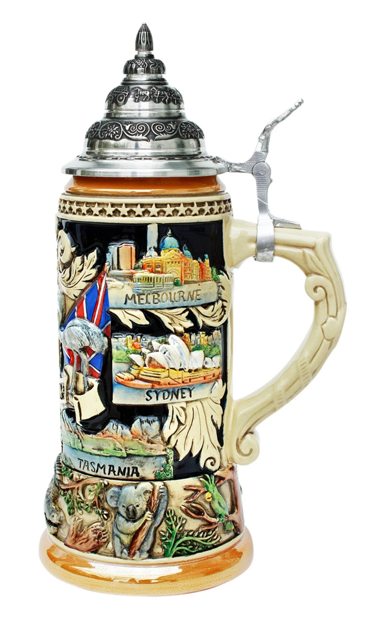 Australia Beer Stein 2 Australia Beer Stein - Image 2