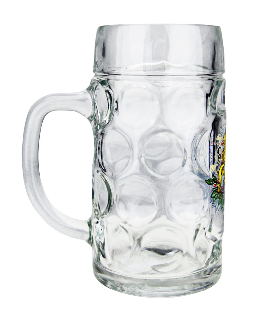 Bavaria Crest Dimpled Oktoberfest Glass Beer Mug 0.5 Liter - Image 3