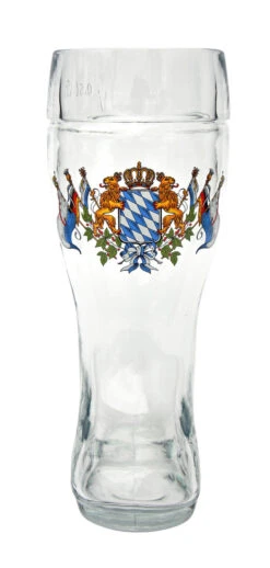 Bavaria Crest Glass Beer Boot 0.5 Liter -Zimmermann Shop Bavaria Crest Glass Beer Boot 0.5 Liter FNT SM 05038.1510242187