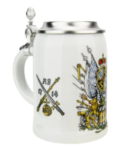 Zimmermann Bavaria Crest Porcelain Beer Stein -Zimmermann Shop Bavaria Crest Porcelain Beer Stein Z9982 LA SM 36419.1605827565
