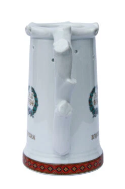 Zimmermann Bavaria Crest Porcelain Puzzle Beer Stein 9 Zimmermann Bavaria Crest Porcelain Puzzle Beer Stein -Zimmermann Shop Bavaria Crest Porcelain Puzzle Beer Stein Z8619 Back SM 56358.1425240268