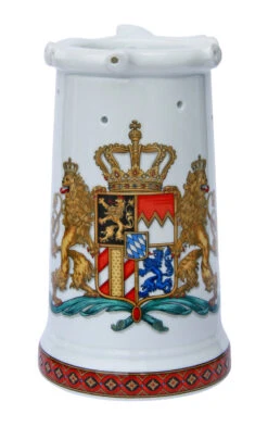 Zimmermann Bavaria Crest Porcelain Puzzle Beer Stein