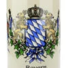 Bavaria Crest Stoneware Beer Mug 1 Liter