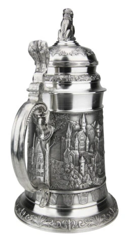 Bavaria Pewter Beer Stein 11 Bavaria Pewter Beer Stein -Zimmermann Shop Bavaria Pewter Beer Stein AS60192 Back SM 33062.1511053589