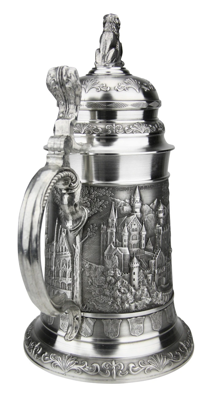 Bavaria Pewter Beer Stein 5 Bavaria Pewter Beer Stein - Image 5