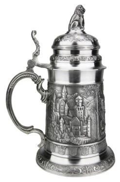 Bavaria Pewter Beer Stein 10 Bavaria Pewter Beer Stein -Zimmermann Shop Bavaria Pewter Beer Stein AS60192 LS SM 92103.1511053589