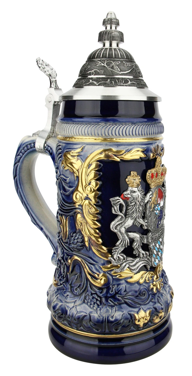 Bavaria Royal Lion Crest Beer Stein 2 Bavaria Royal Lion Crest Beer Stein - Image 2