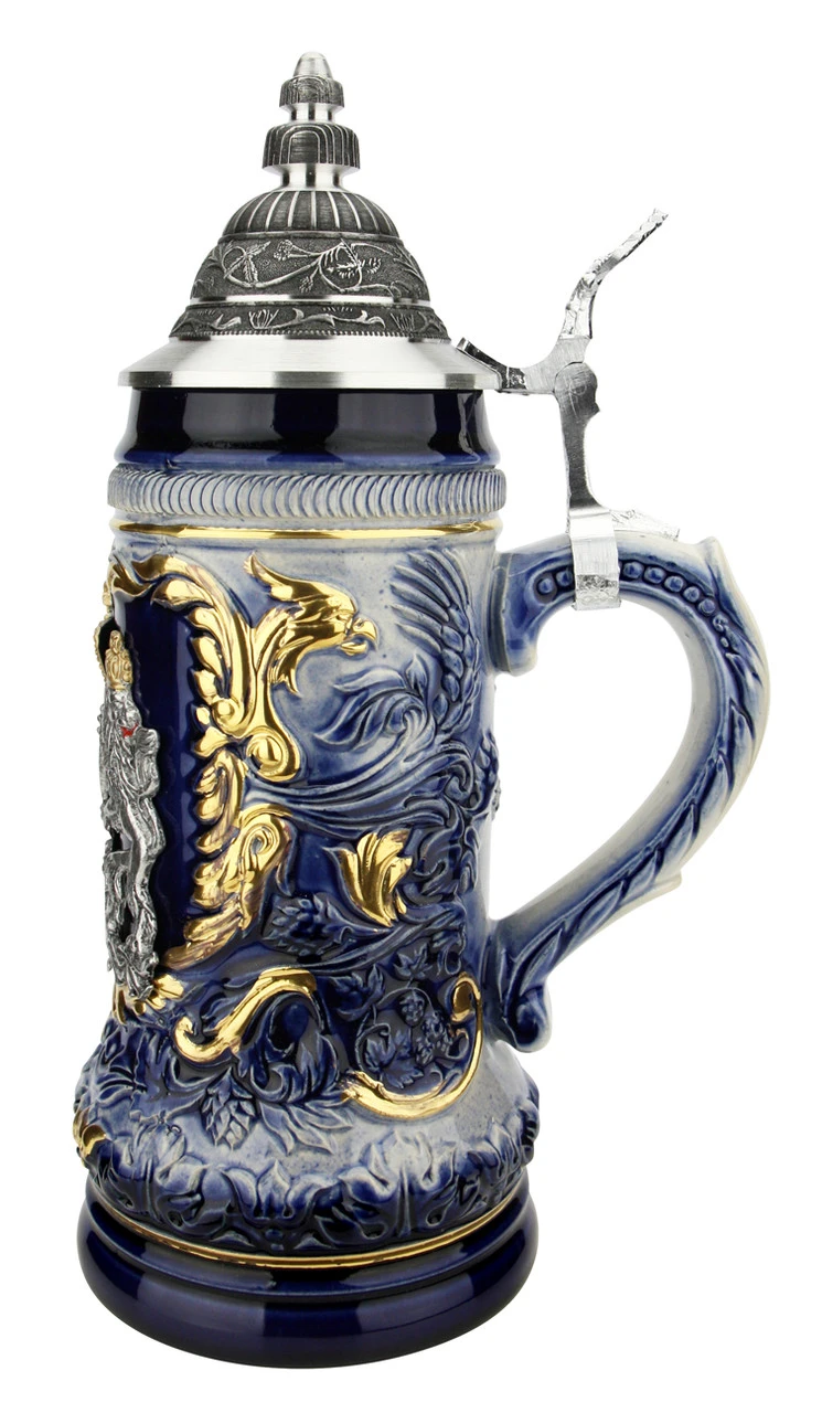 Bavaria Royal Lion Crest Beer Stein 4 Bavaria Royal Lion Crest Beer Stein - Image 4