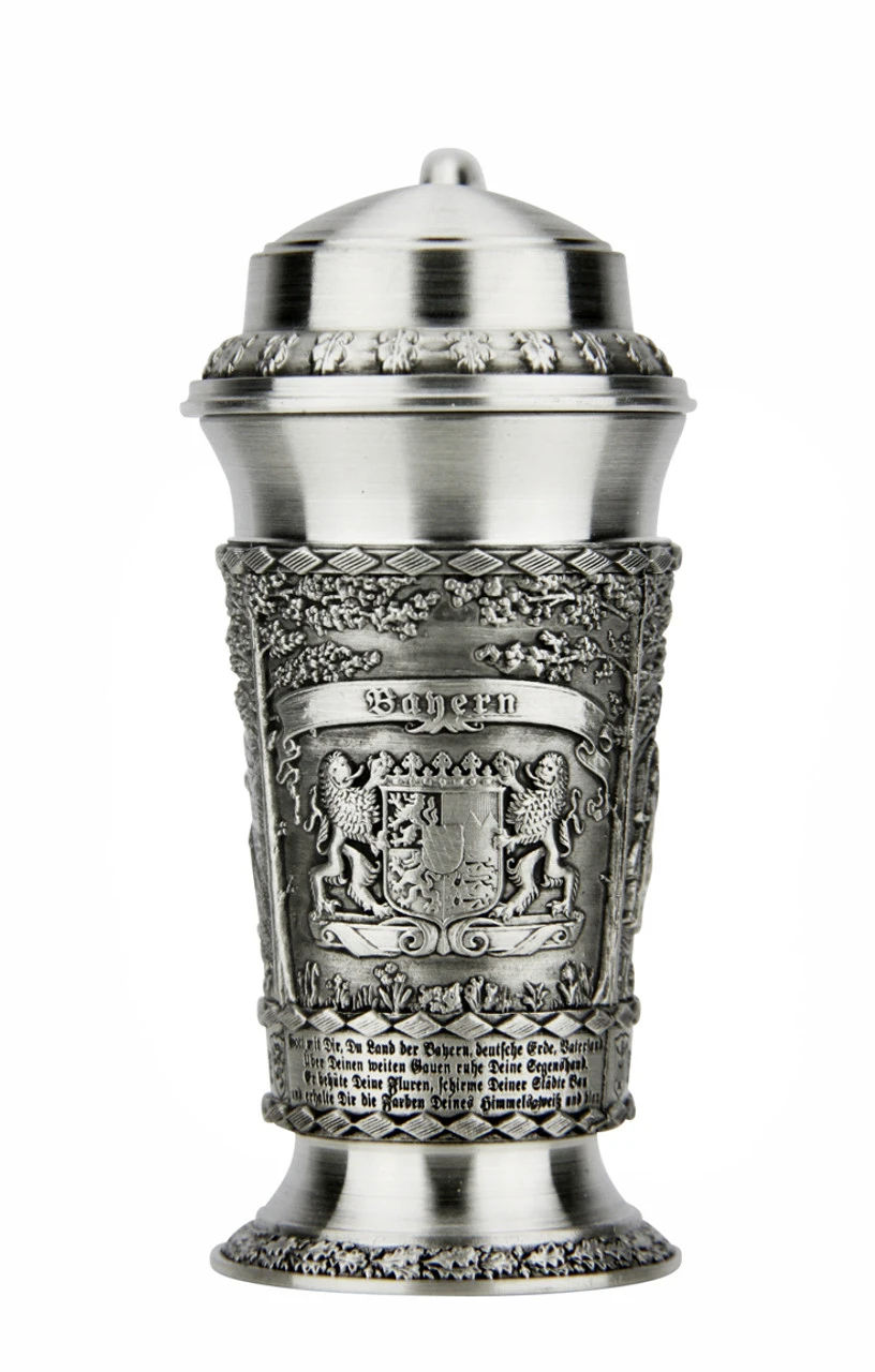 Bavaria Schnapps Pewter Mini Stein | 1 Oz 2 Bavaria Schnapps Pewter Mini Stein | 1 Oz - Image 2