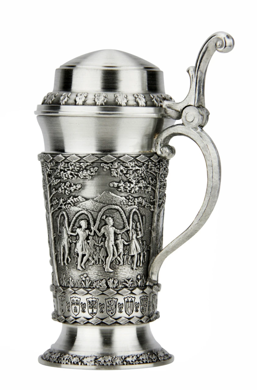 Bavaria Schnapps Pewter Mini Stein | 1 Oz 4 Bavaria Schnapps Pewter Mini Stein | 1 Oz - Image 4