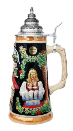 Bavarian Beer Garden Beer Stein
