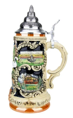 Bavarian Castles Beer Stein -Zimmermann Shop Bavarian Castles Beer Stein K309S RS SM 74557.1507149574