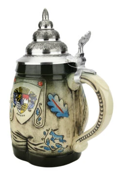 Bavarian Lederhosen 3D Beer Stein -Zimmermann Shop Bavarian Lederhosen 3D Beer Stein K280 RA SM 99176.1618434564