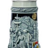 Bavarian Traditions Beer Stein Cobalt Blue