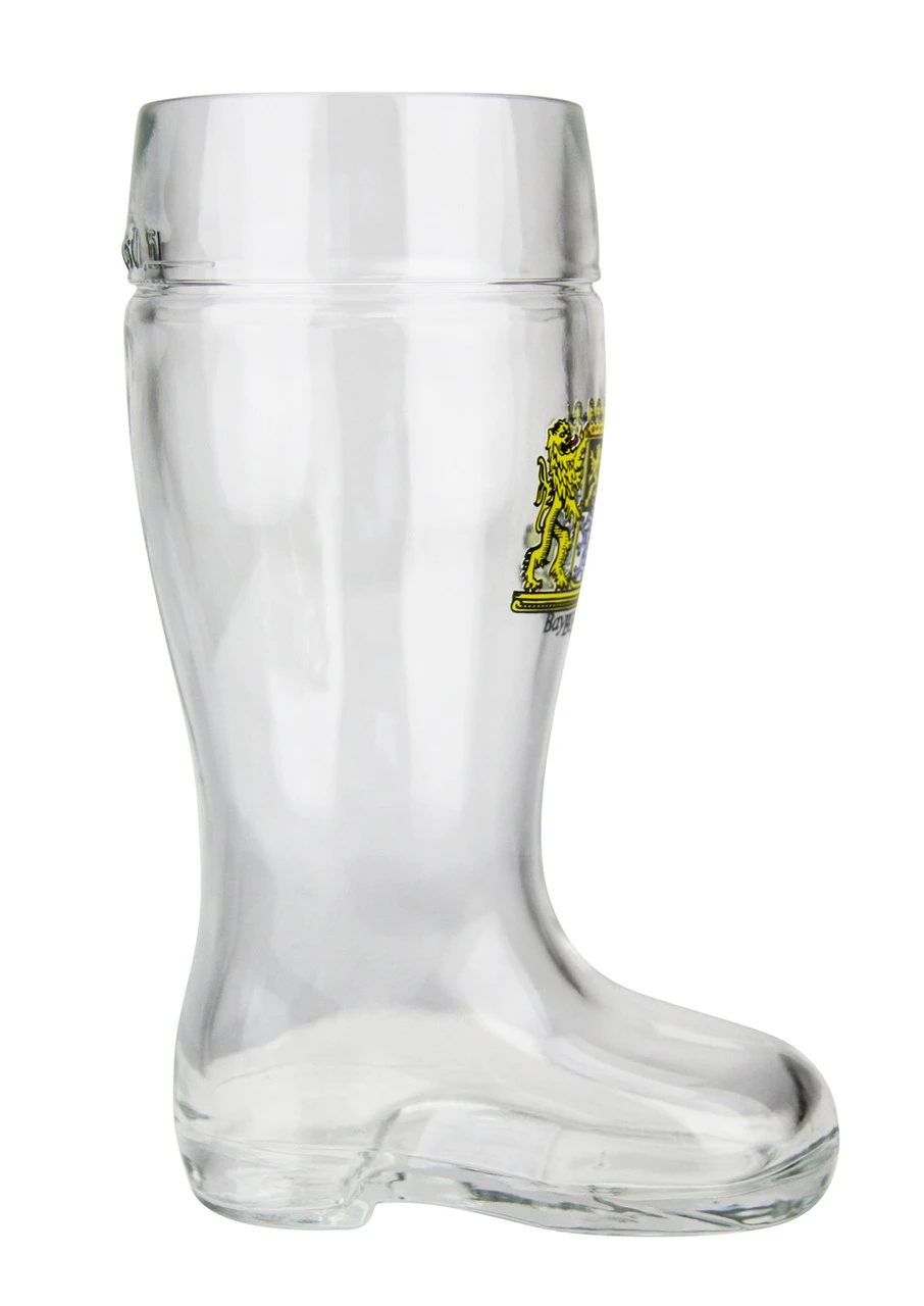 Bayern Crest Glass Beer Boot 0.5 Liter - Image 6