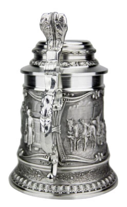 Beer Brewers Pewter Beer Stein -Zimmermann Shop Beer Brewers Pewter Beer Stein AS10346 Back SM 15098.1511122344