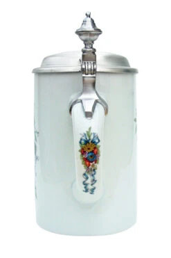 Zimmermann Beer Maiden Porcelain Beer Stein -Zimmermann Shop Beer Maiden Porcelain Beer Stein Z149 Back SM 84384.1425412140