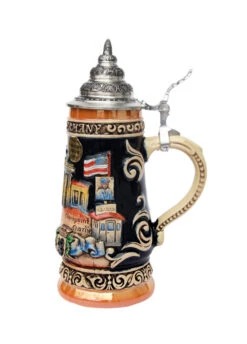 Berlin Beer Stein 0.25 Liter -Zimmermann Shop Berlin Beer Stein 0.3 Liter K303B RS SM 45587.1553549754