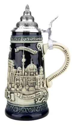 Berlin Beer Stein Cobalt -Zimmermann Shop Berlin Beer Stein Cobalt K303BBLE RS SM 75057.1556046736