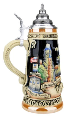 Berlin And Brandenburg Gate Beer Stein 7 Berlin And Brandenburg Gate Beer Stein -Zimmermann Shop Berlin Beer Stein K303B LS SM 14155.1556046438