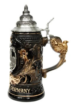 Berlin Germany Eagle Handle Beer Stein -Zimmermann Shop Berlin Germany Eagle Handle Beer Stein K430SZB RS SM 84813.1446647169