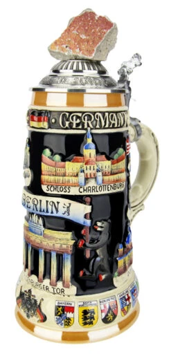 Berlin Wall Beer Stein 8 Berlin Wall Beer Stein -Zimmermann Shop Berlin Wall Beer Stein K309BW RA SM 83421.1594189086