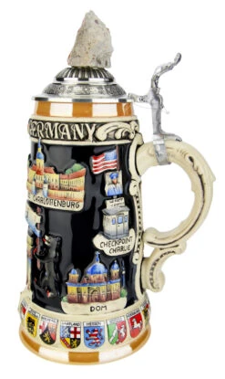 Berlin Wall Beer Stein 9 Berlin Wall Beer Stein -Zimmermann Shop Berlin Wall Beer Stein K309BW RS SM 28426.1594189086