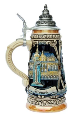 Brothers Grimm Bremen Town Musicians Beer Stein 5 Brothers Grimm Bremen Town Musicians Beer Stein -Zimmermann Shop Brothers Grimm Bremen Town Musicians Beer Stein K303BG LS SM 78768.1401390361
