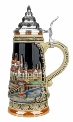 Budapest Beer Stein -Zimmermann Shop Budapest Beer Stein K305BV RS SM 16685.1491349671