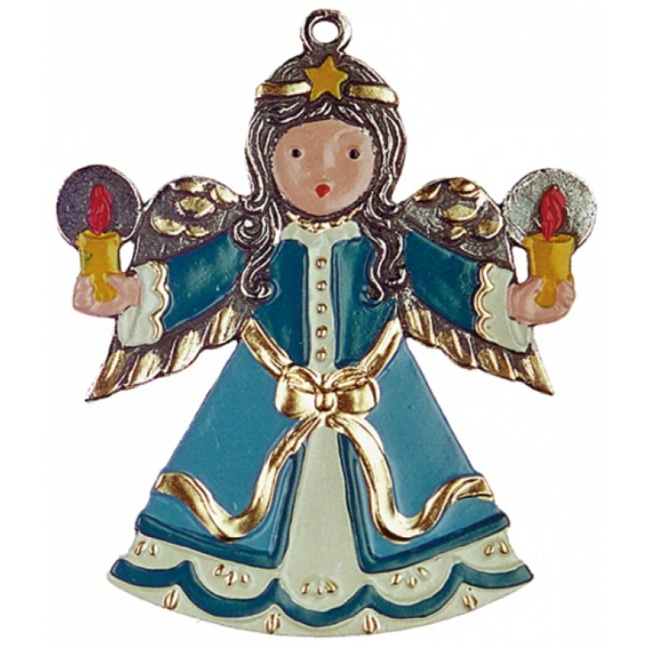 Christmas Angel German Pewter Christmas Ornament 1 Christmas Angel German Pewter Christmas Ornament