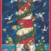 Christmas At The Lighthouse Extra Tall German Advent Calendar