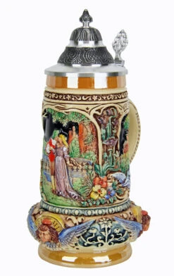 Classic Lovers Wedding Beer Stein Full Color