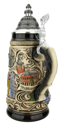 Cologne Koln Beer Stein Rustic 9 Cologne Koln Beer Stein Rustic -Zimmermann Shop Cologne Koln Beer Stein Rustic ZB1745906 Back SM 66744.1649972242