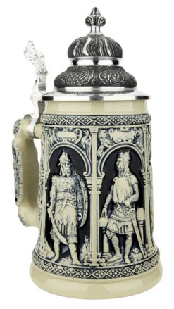 Crusaders Beer Stein | Cobalt -Zimmermann Shop Crusaders Beer Stein Cobalt KT1338EZ LA SM 56278.1633472770