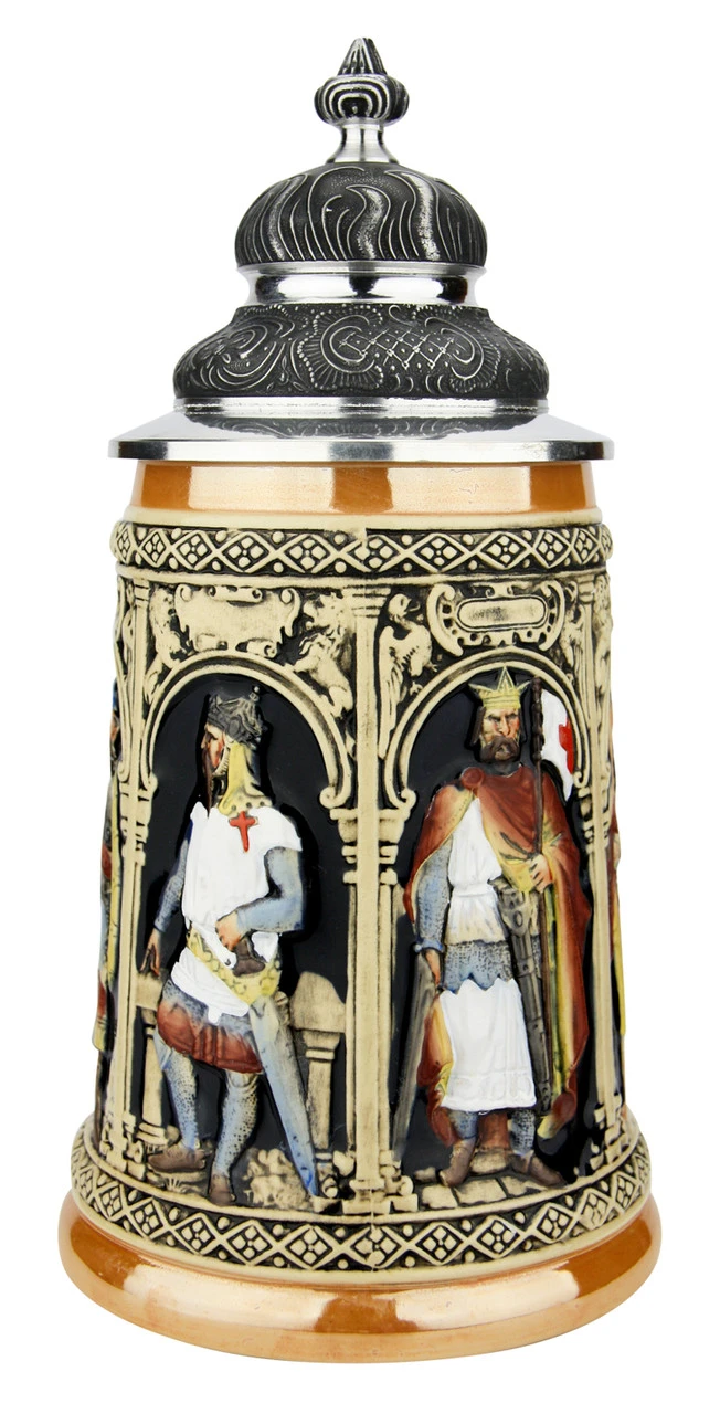 Crusaders Beer Stein | Full Color 1 Crusaders Beer Stein | Full Color