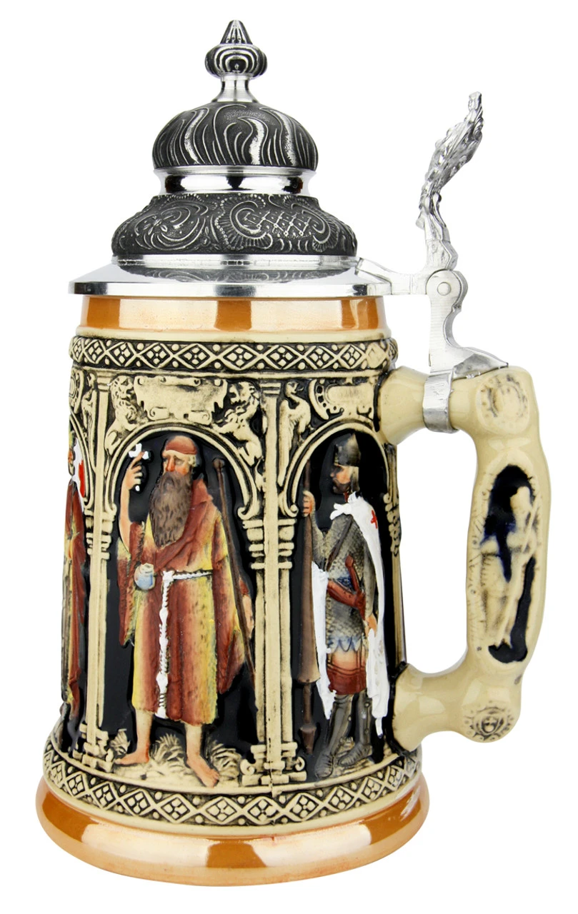 Crusaders Beer Stein | Full Color 4 Crusaders Beer Stein | Full Color - Image 4