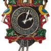 Cuckoo Clock German Pewter Christmas Ornament
